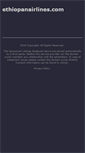 Mobile Screenshot of ethiopanairlines.com
